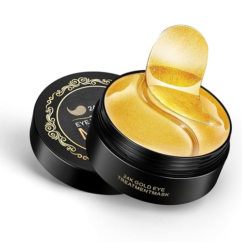 LAVONE Eye Mask, 30 Pairs Collagen 24K Gold Eye Patches