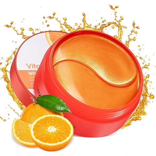 LAVONE Eye Mask, 30 Pairs Vitamin C Eye Patches
