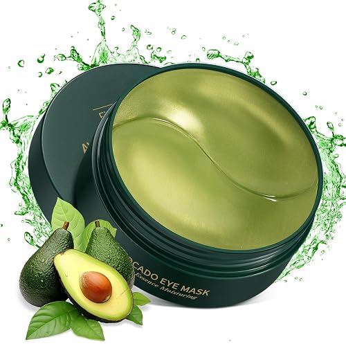 LAVONE Eye Mask, 30 Pairs Avocado Under-Eye Patches